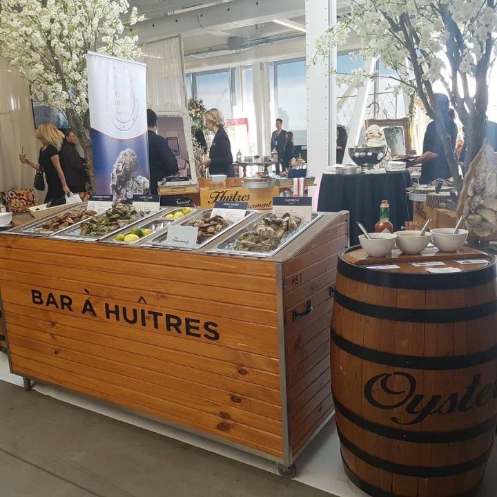 Huîtres Raspberry Point Montréal